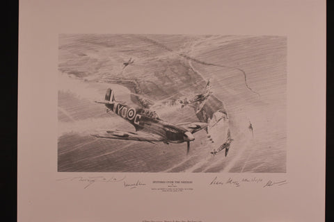 Spitfire Over the Needles by Robert Taylor