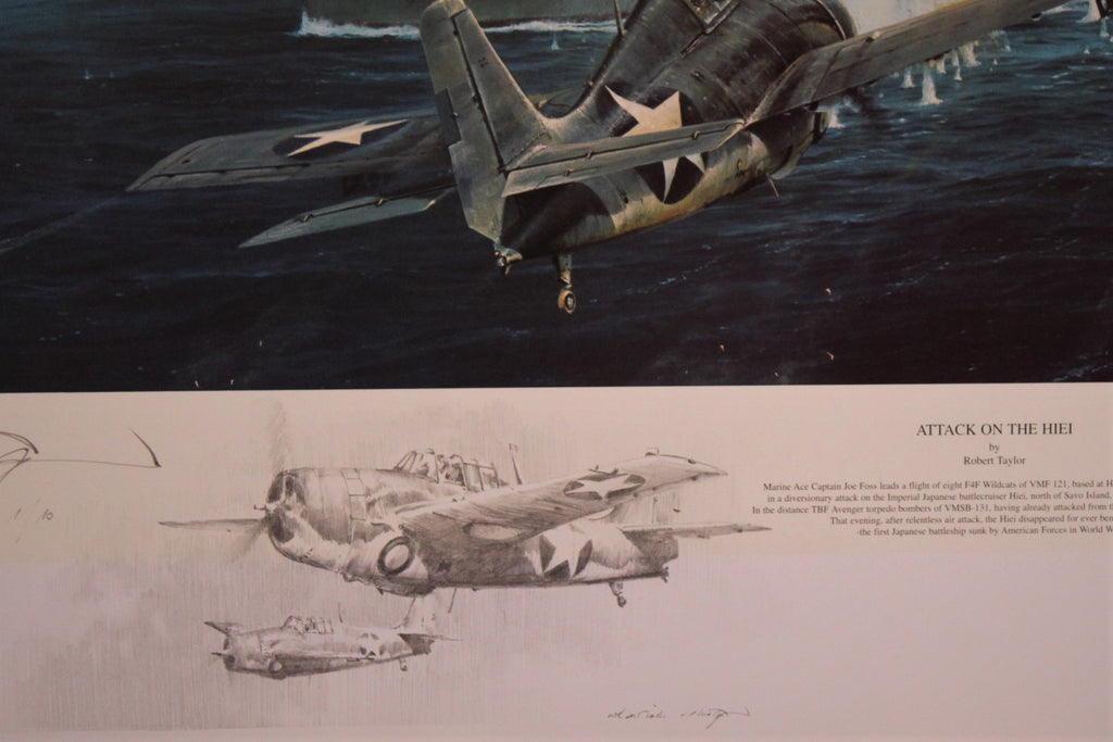 Attack On the Hiei by Robert Taylor