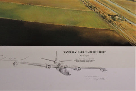 Canbarras over Cambridgeshire by Robert Taylor Remarque