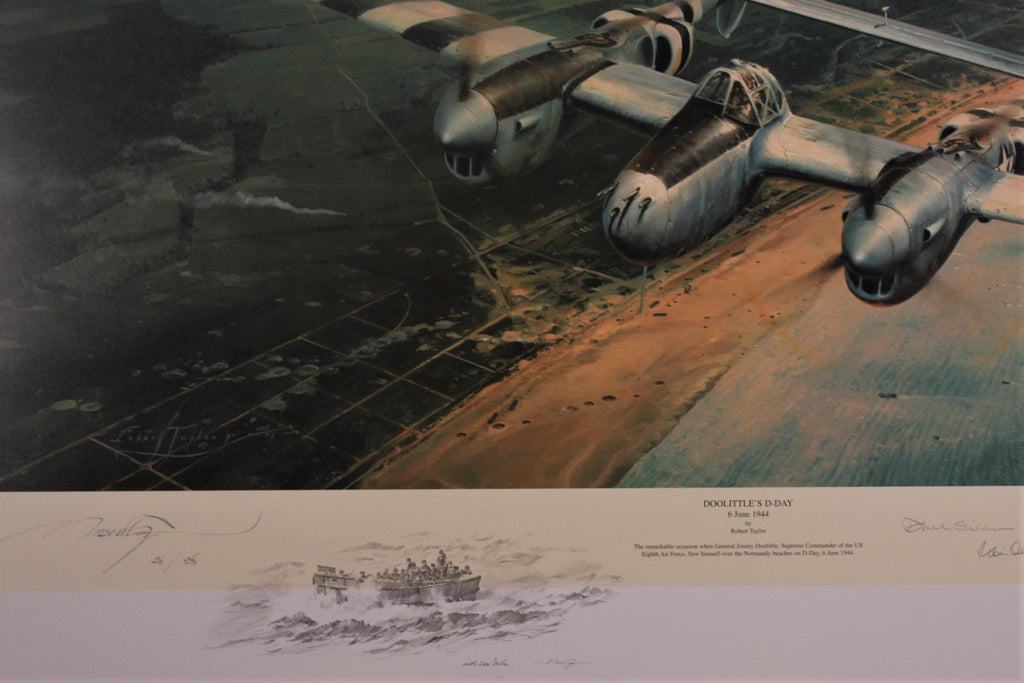 Doolittle Over the Beached by Robert Taylor Remarque