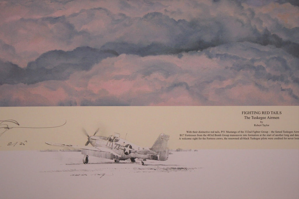 Fighting Red Tails by Robert Taylor