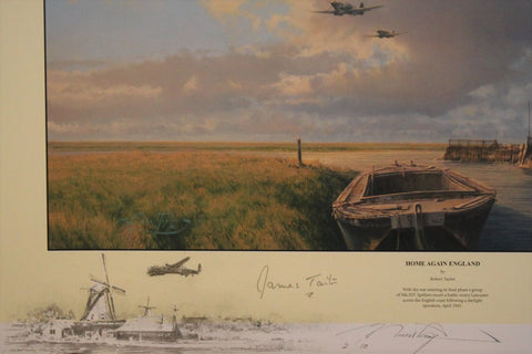 Home Again England Double Remarque by Robert Taylor