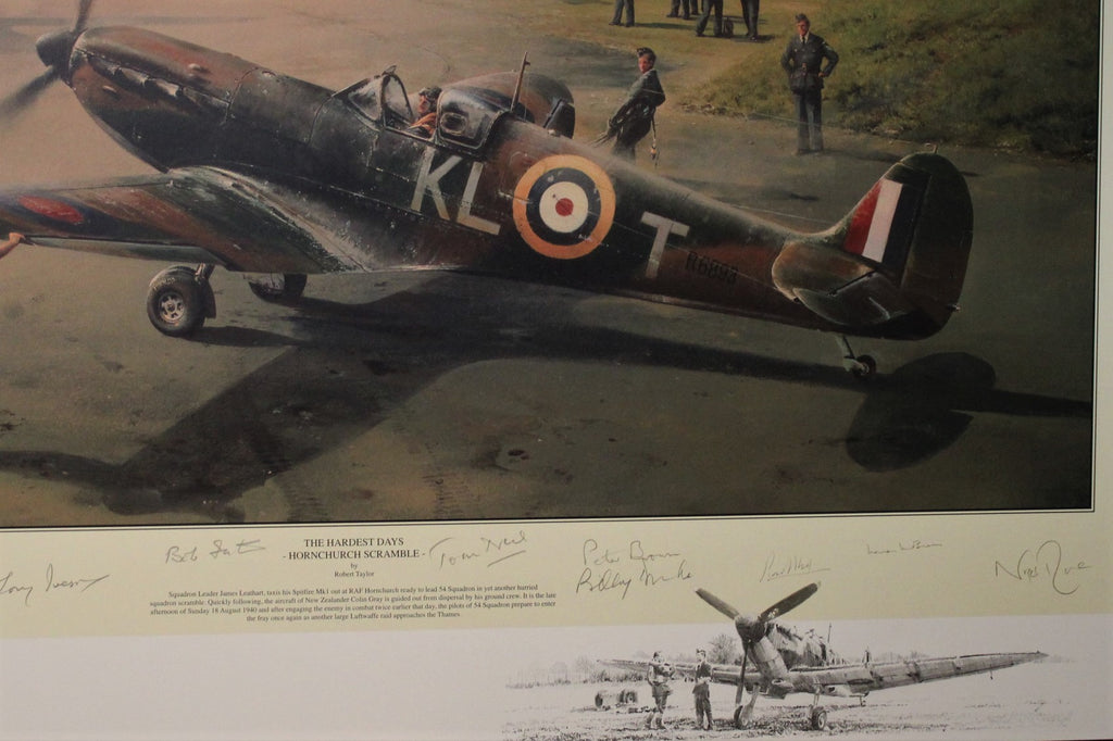 Hornchurch Scramble by Robert Taylor Double Remarque