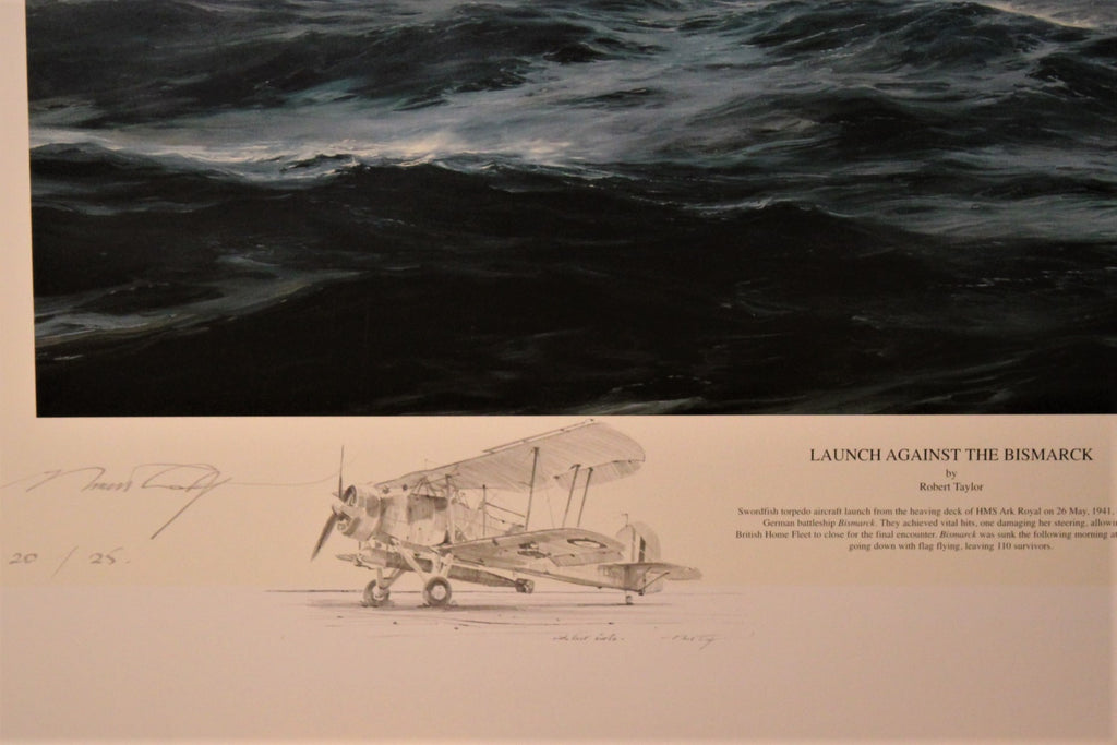Launch Against Bismarck by Robert Taylor