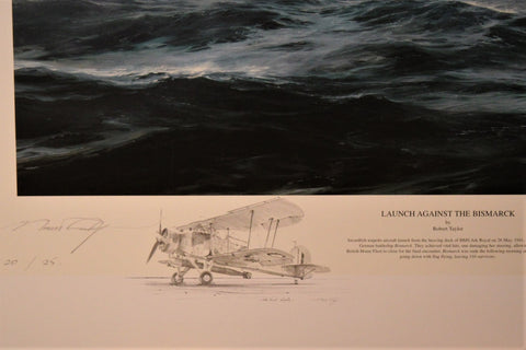 Launch Against Bismarck by Robert Taylor