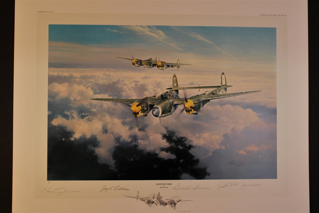 Lightning Strike remarque by Robert Taylor