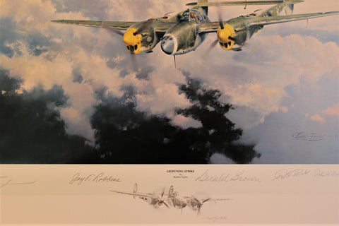 Lightning Strike remarque by Robert Taylor