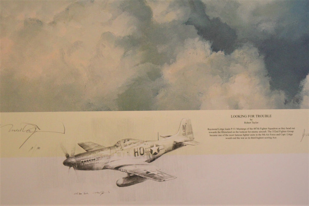 Looking for Trouble by Robert Taylor Double Remarque