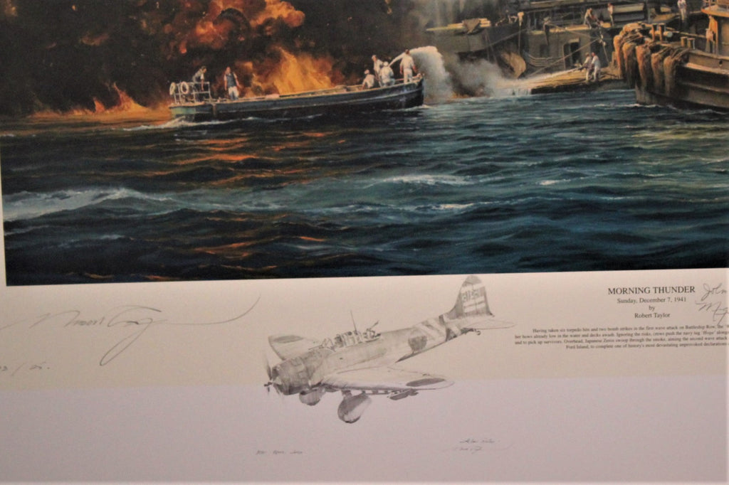 Morning Thunder by Robert Taylor remarque