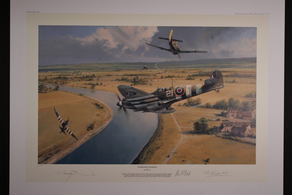 Normandy Nemisis with Original drawing.