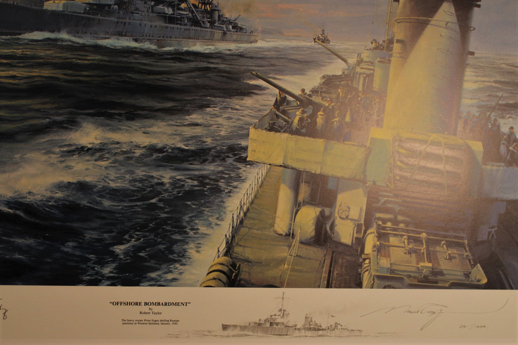 Offshore Bombardment by Robert Taylor