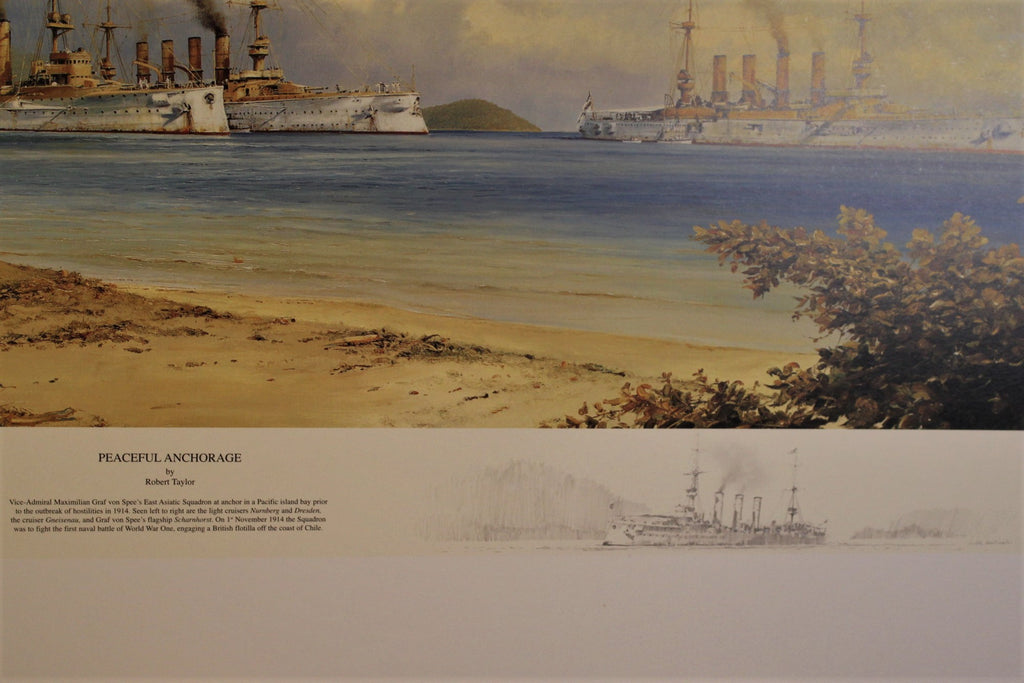 Peacefull Anchorage by Robert Taylor remarque
