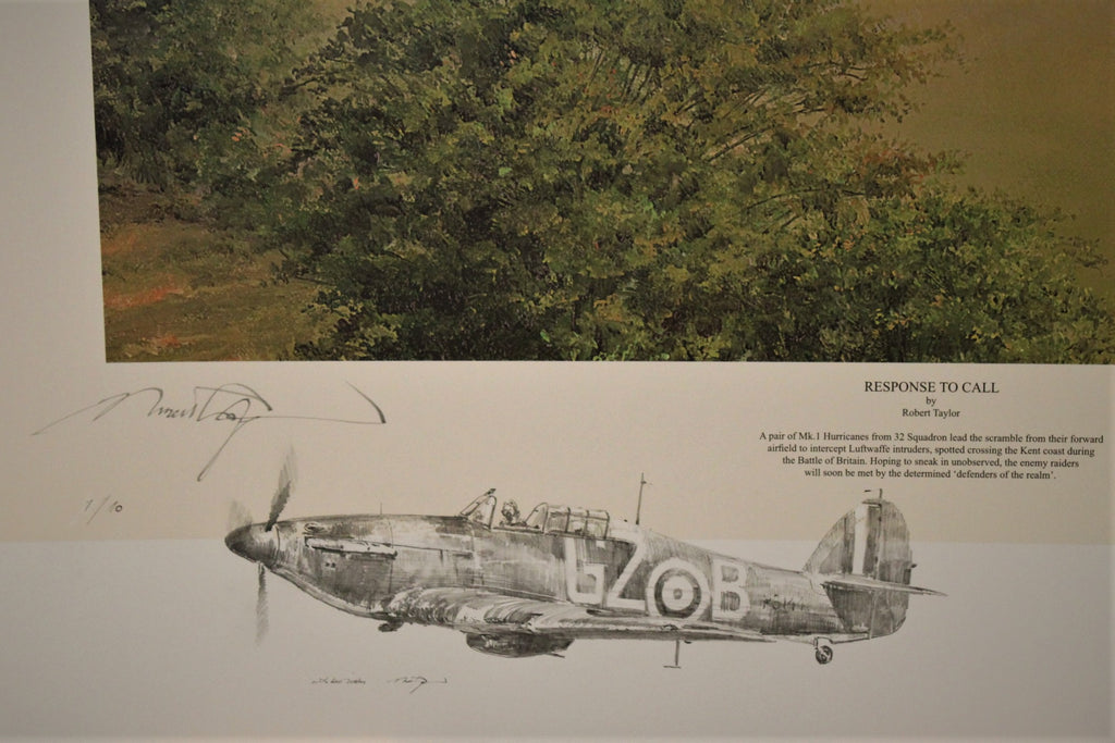 Response to the Call by Robert Taylor Double Remarque