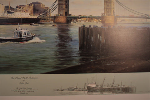 Royal Yacht Brittanica by Robert Taylor Remarque