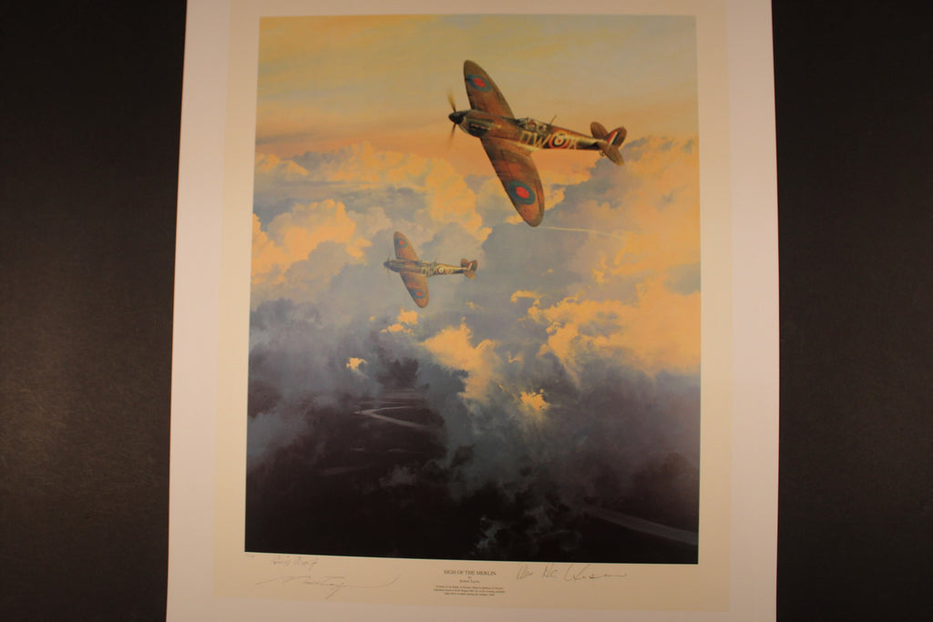 Sigh Of the Merlin by Robert Taylor with matching numbered cased book III