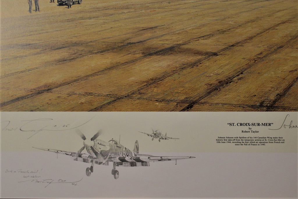 St. Croix-Sur-Mer by Robert Taylor remarque