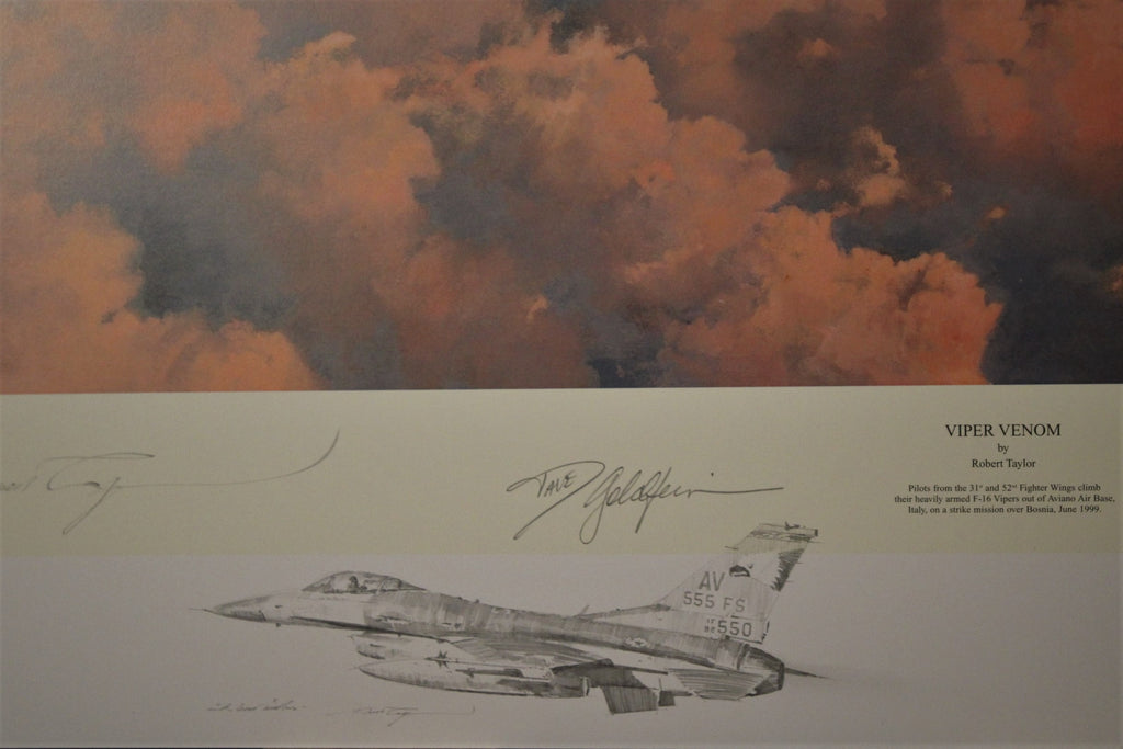 Viper Venom by Robert Taylor remarque