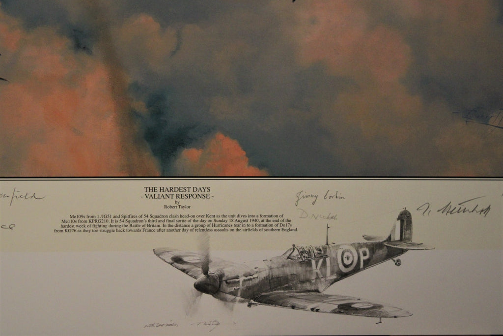 Valliant Response by Robert Taylor Double Remarque