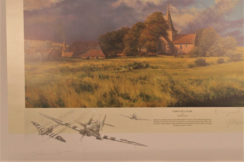 Dawn to Dusk by Richard Taylor, double remarque