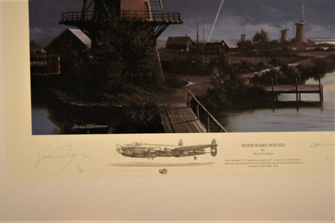 Homeward Bound remarque by Nicholas Trudgian