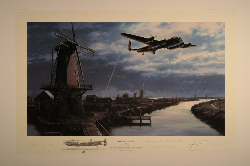 Homeward Bound remarque by Nicholas Trudgian