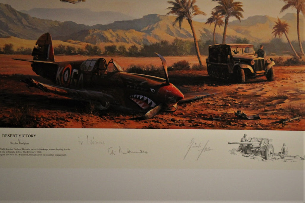 Desert Victory remarque by Nicholas Trudgian