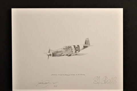 Summer of 44 by Nicholas Trudgian - Portfolio edition with original drawing Stanislaw Skalski