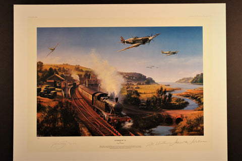 Summer of 44 by Nicholas Trudgian - Portfolio edition with original drawing Stanislaw Skalski