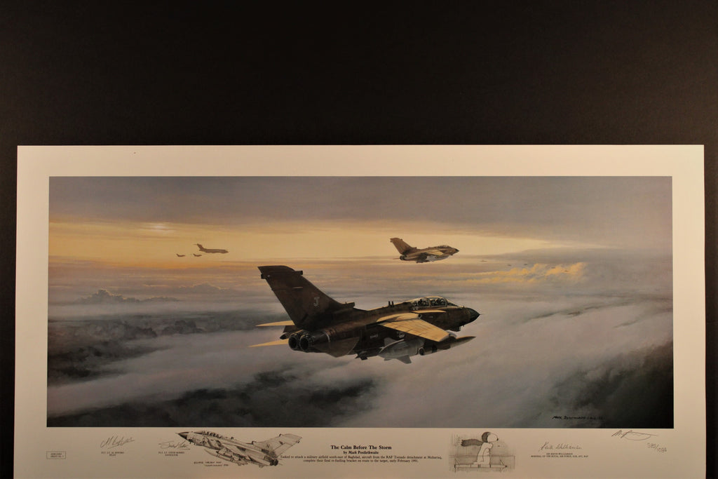 The Calm Before the Storm by Mark Postlethwaite, double remarque