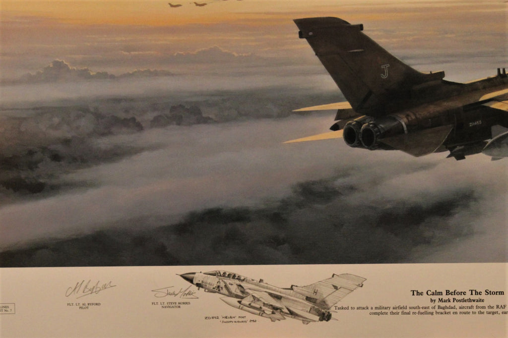 The Calm Before the Storm by Mark Postlethwaite, double remarque