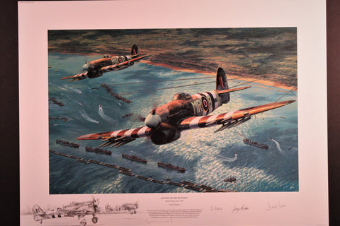 Return Of The Hunters by Anthony Saunders, double remarque