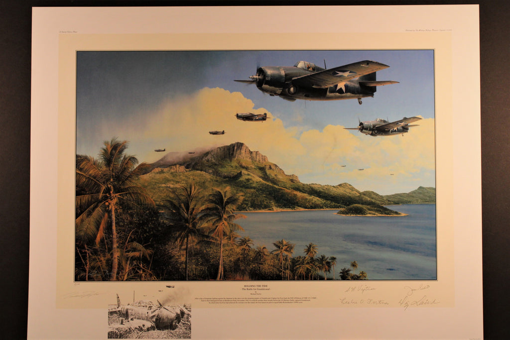 Holding the Tide by Richard Taylor, double remarque