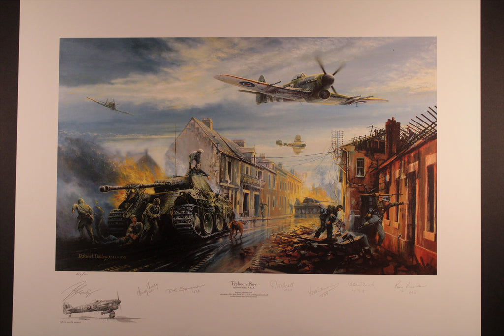 Typhoon Fury by Robert Baily - remarqued