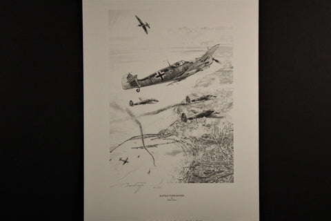 Assault on the Capital by Robert Taylor, Millenium Proof with added RAF signatures.