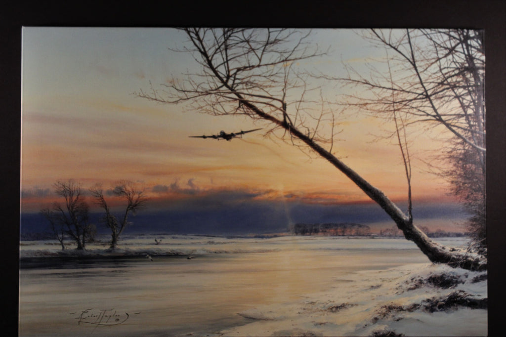 Winters Homecoming by Robert Taylor, Stretched Canvas Giclee