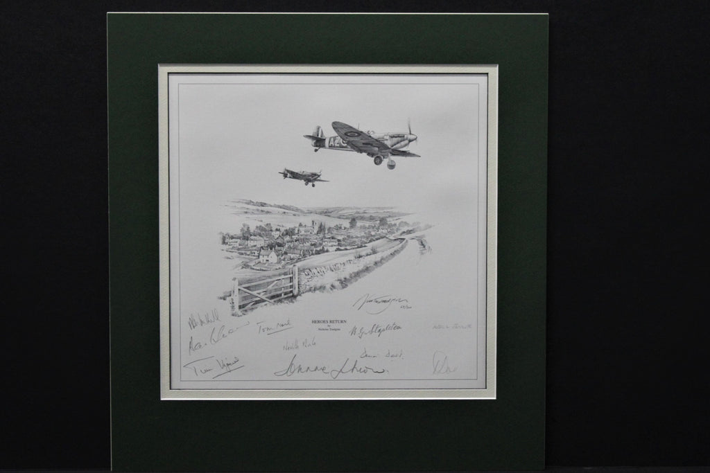 Safely Home & Heroes Return by Nicholas Trudgian, matching set