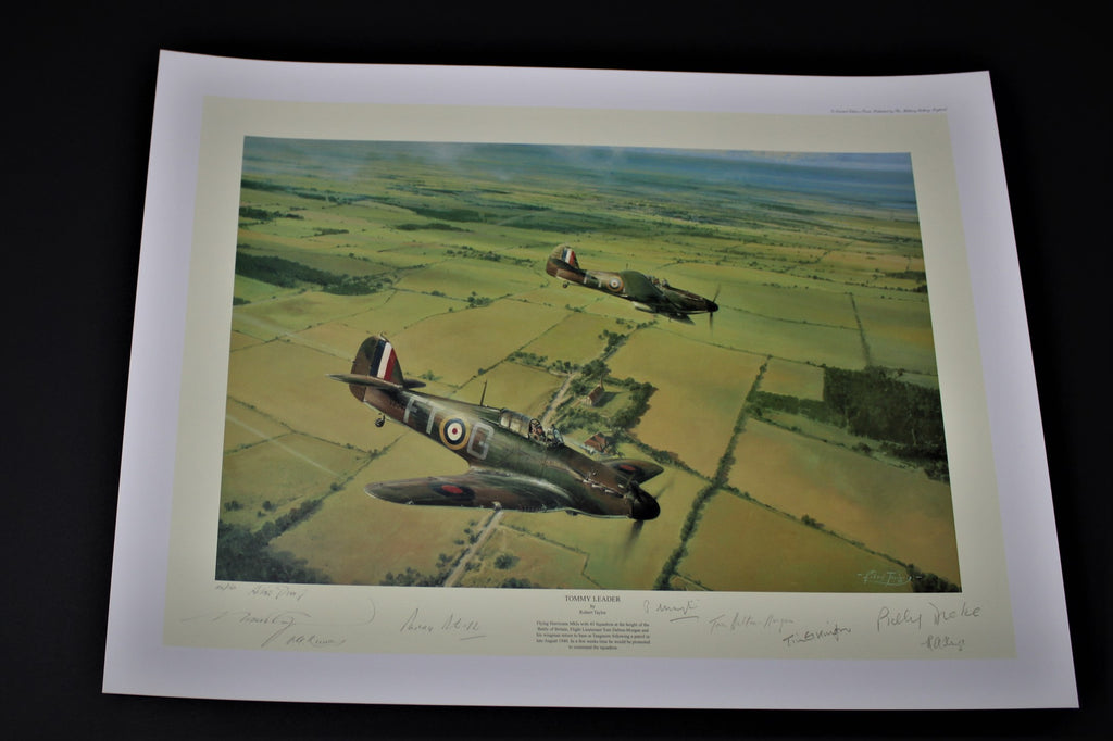 Tommy Leader Artist Proof by Robert Taylor with matching numbered cased book