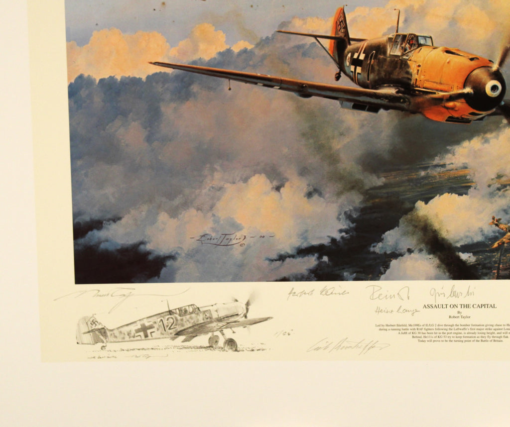 Assault on the Capital Millenium Proof by Robert Taylor - Remarque