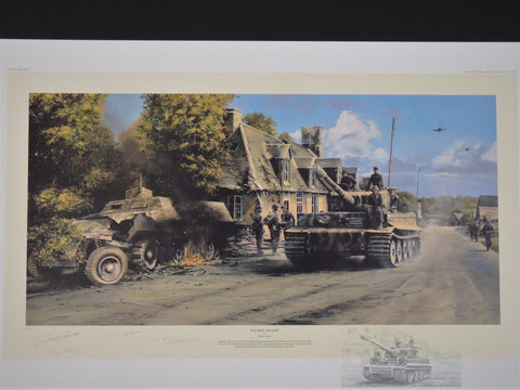 Holding the Line by Richard Taylor, double remarque