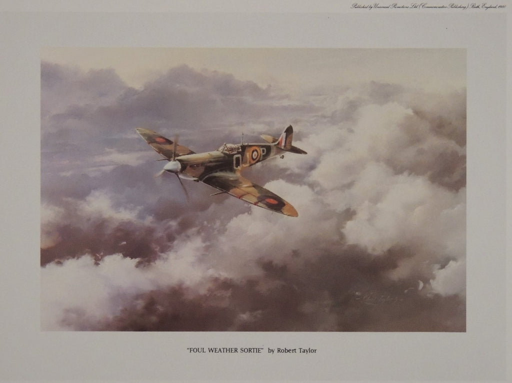 Battle of Britain Portfolio - 40th Anniversary with four Robert Taylor prints