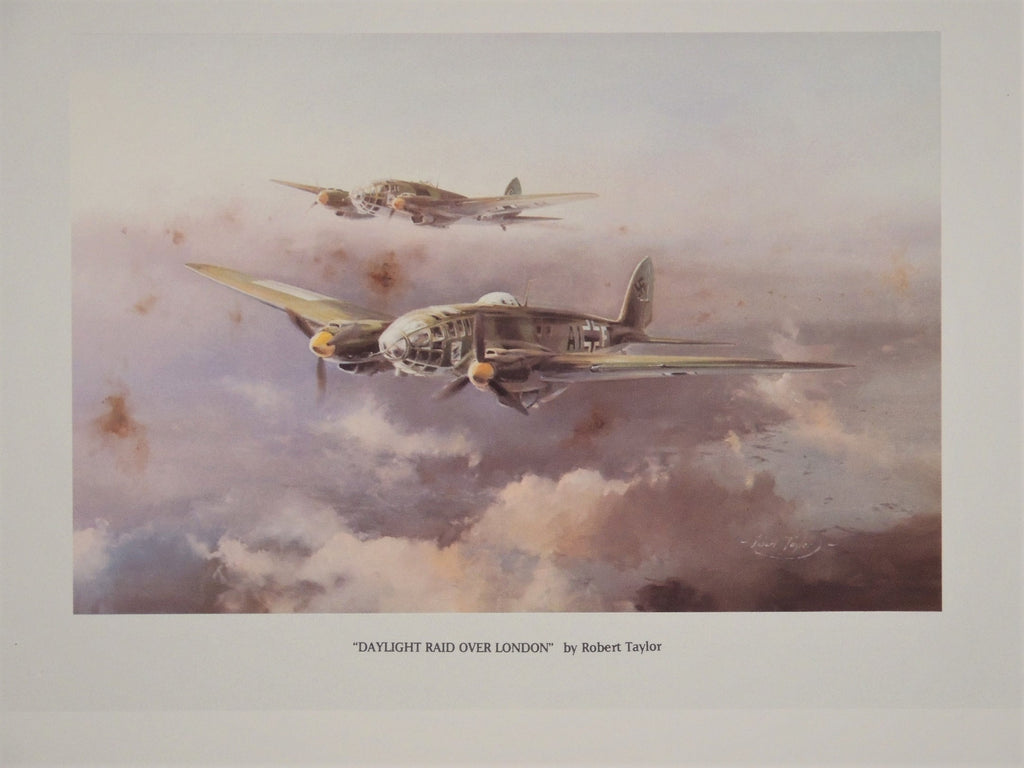 Battle of Britain Portfolio - 40th Anniversary with four Robert Taylor prints