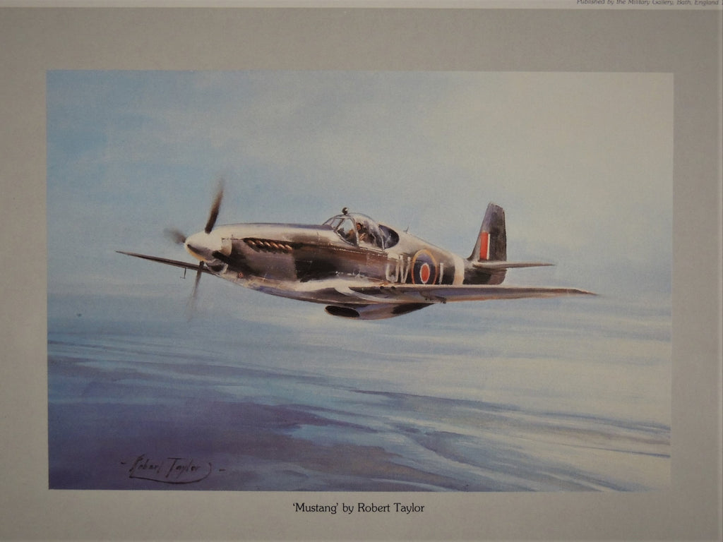 RAF Fighter Command 1939 - 1945 Portfolio with four Robert Taylor prints