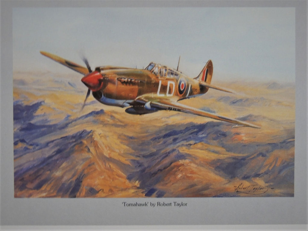 RAF Fighter Command 1939 - 1945 Portfolio with four Robert Taylor prints