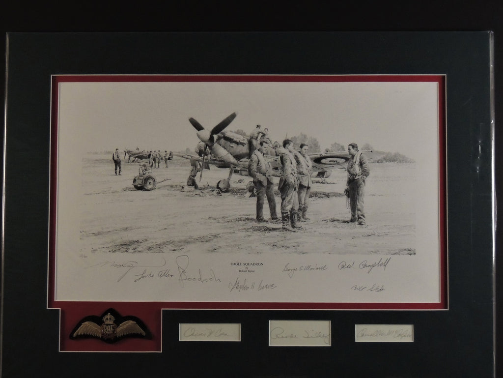 Eagle Force by Robert Taylor - The Eagle Tribute Proof edition of 40, print #22/40