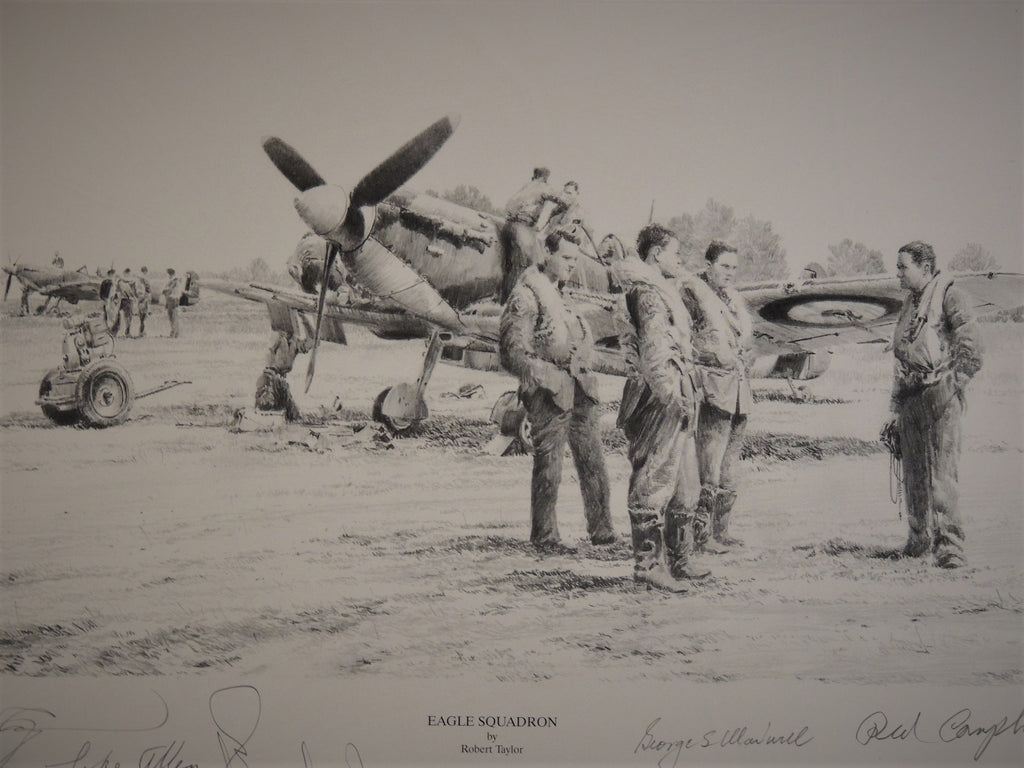 Eagle Force by Robert Taylor - The Eagle Tribute Proof edition of 40, print #22/40