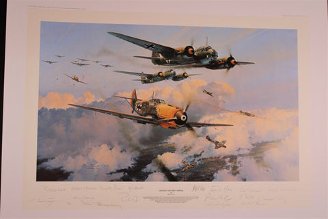Lithograph Combat Over the Reich by Robert Taylor - #261 of 750