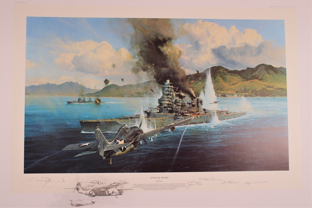 Attack On the Hiei by Robert Taylor