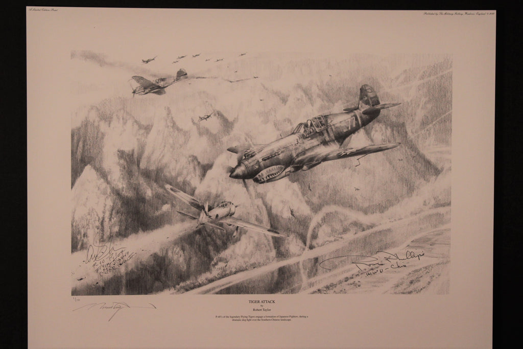 Flying Tigers "Stuff of Legends" by Robert Taylor, Double Remarque