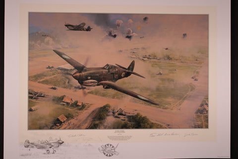 Flying Tigers "Stuff of Legends" by Robert Taylor, Double Remarque