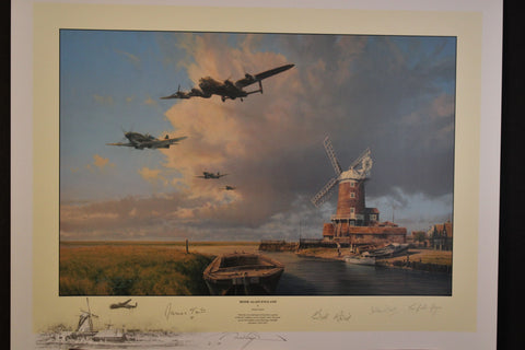Home Again England Double Remarque by Robert Taylor